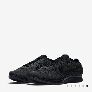 Flyknit racer midnight black Size US 5 UK 4.5